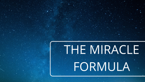 The Miracle Formula